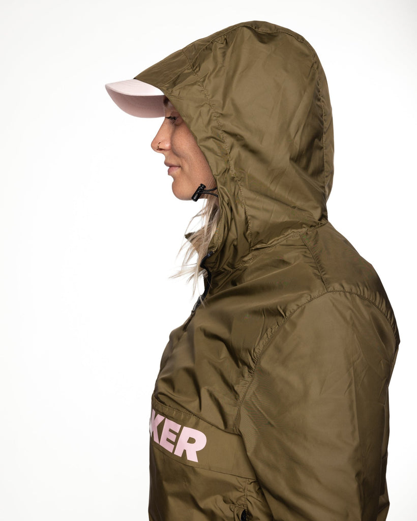 Mode für Hundebesitzer, Dogwalker, Windbreaker, Khaki