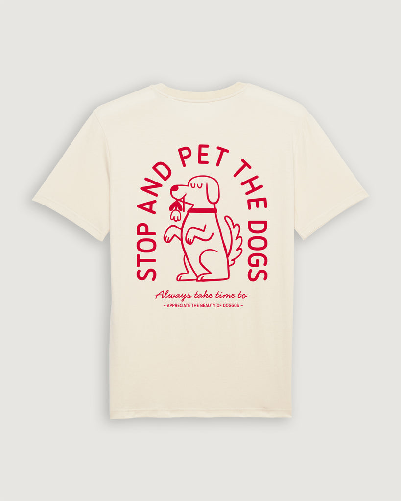 Mode für Hundebesitzer, Geschenk für Hundebesitzer, stop and pet the dogs, Shirt, Golden retriever