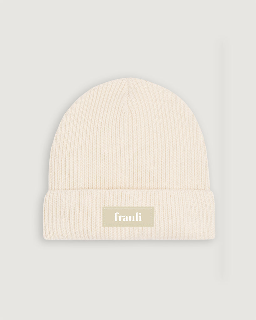 Mode für Hundebesitzer, Frauli Beanie Haube, Sand