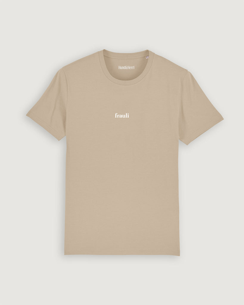 Mode für Hundebesitzer, Frauli Shirt, beige