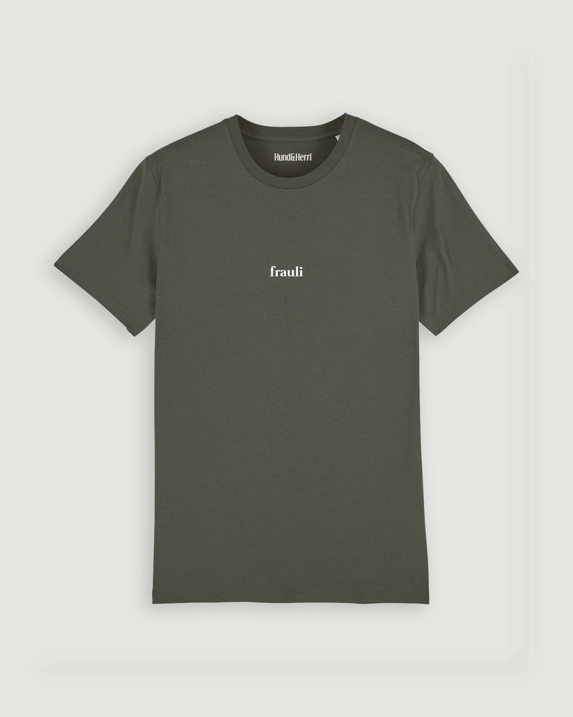 Mode für Hundebesitzer, Frauli Shirt, khaki