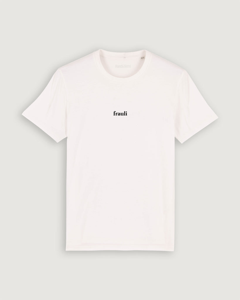 Mode für Hundebesitzer, Frauli Shirt, weiß