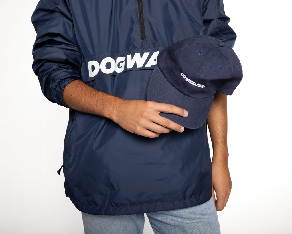Mode für Hundebesitzer, Dogwalker, Windbreaker, Navy